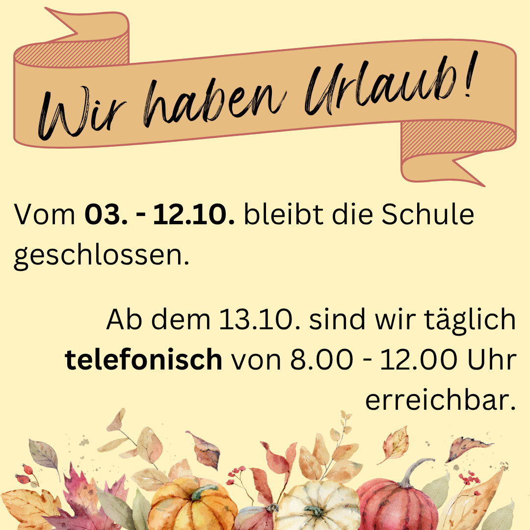 Urlaub 10 25