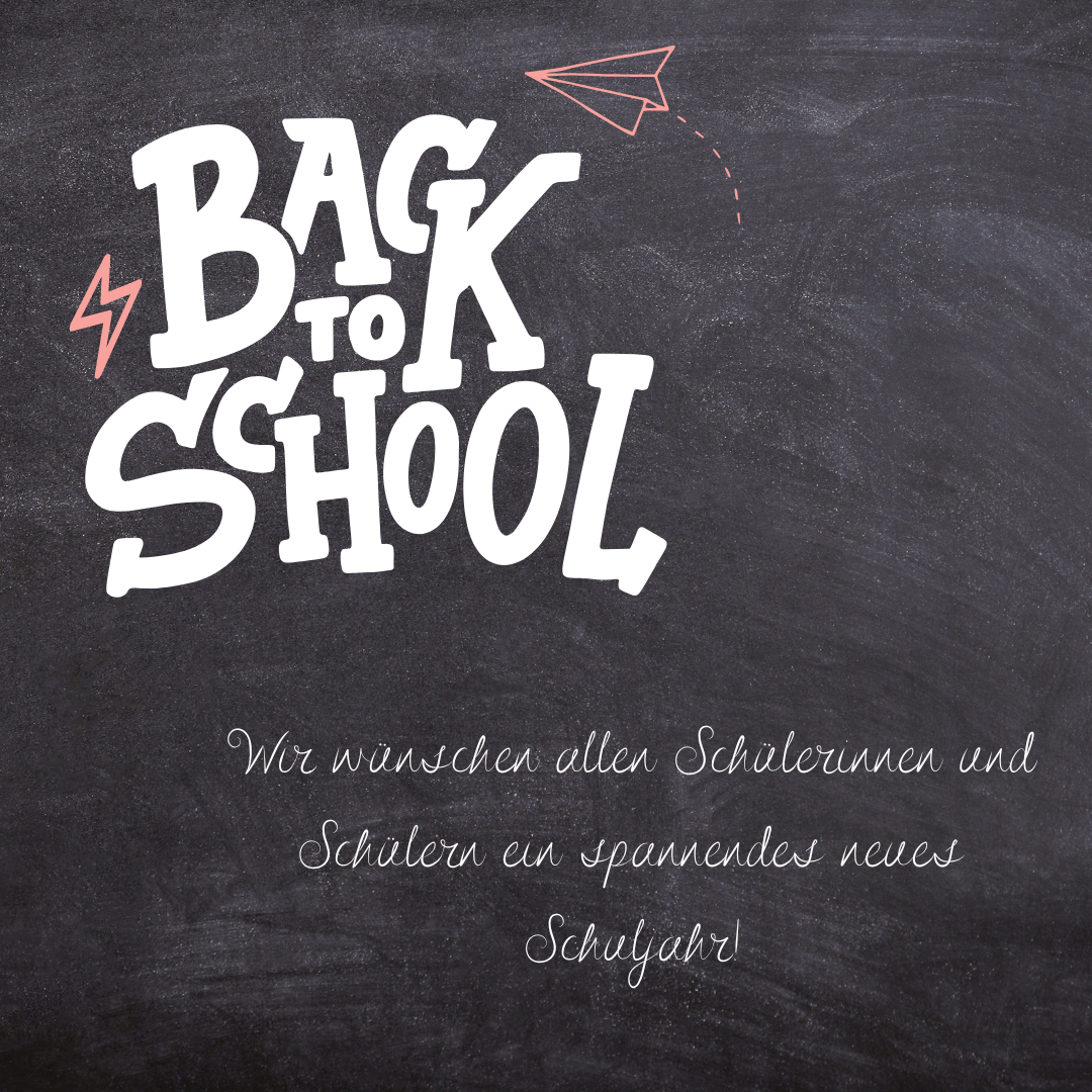 Black back to school instagram post